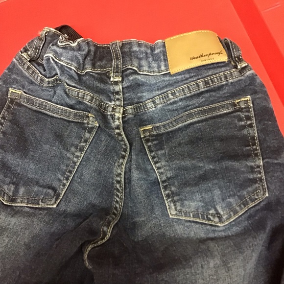 WEATHERPROOF boy’s vintage straight jeans. Sz 8. Blue - Picture 8 of 10